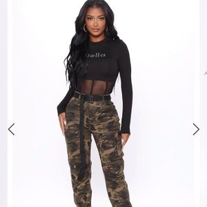 🌹Girl On The Move Cargo Denim Joggers 🌹